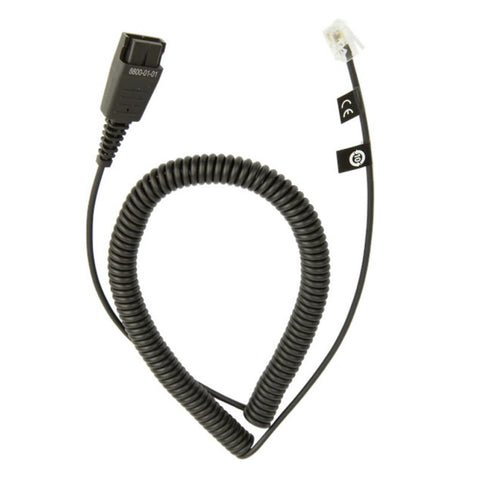 Jabra Cord – QD to Modular RJ extension coiled cord