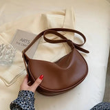 Retro Women's Bag New Style All-match Niche Autumn And Winter Shoulder Messenger Bag Design Shoulder Messenger Bag Office Worker Commuting All-match Dumpling Bag