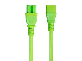 Heavy Duty Power Cable - IEC 60320 C14 to IEC 60320 C15, 14AWG, 15A/1875W, SJT, 100-250V