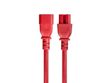 Heavy Duty Power Cable - IEC 60320 C14 to IEC 60320 C15, 14AWG, 15A/1875W, SJT, 100-250V
